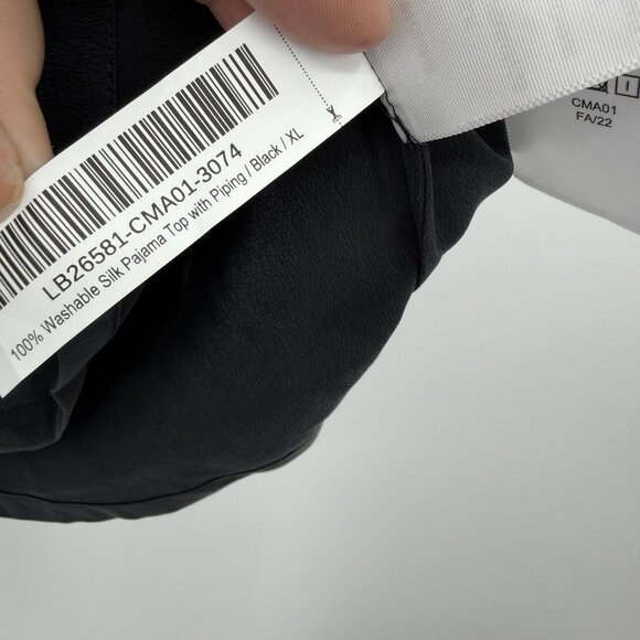 Quince Washable Silk Pajama Set With Piping Size XL Women’s Shirt and Shorts - Picture 8 of 8